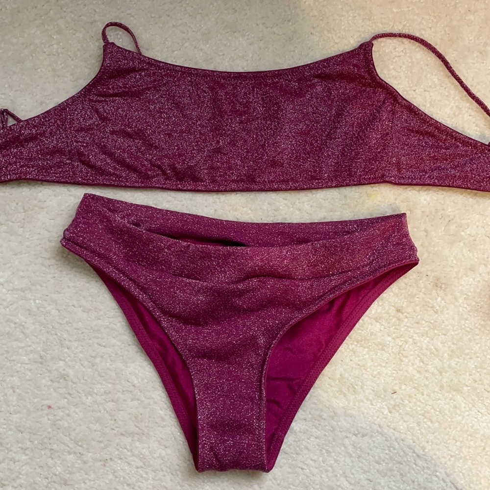 Triangl Mica Grape sparkle
